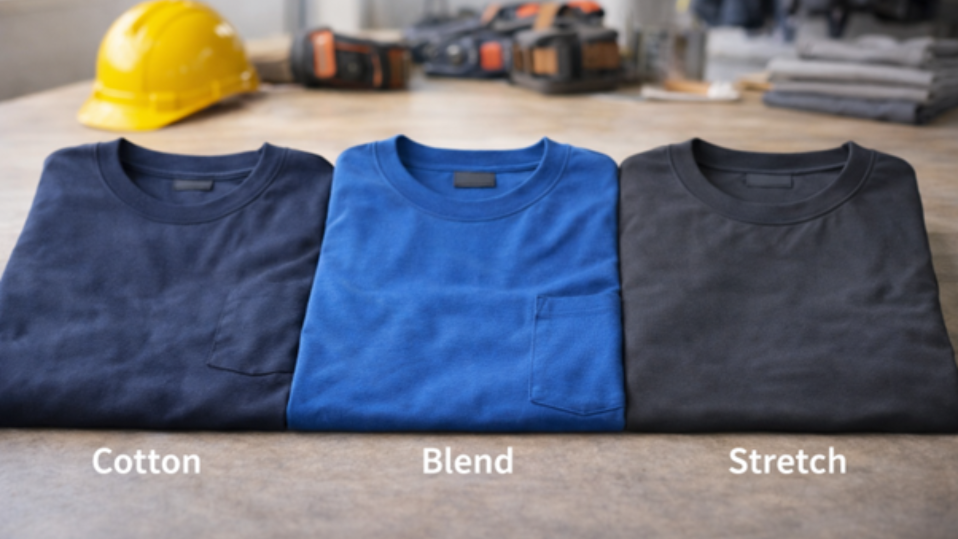 Werkshirts: kies eerst de stof, pas daarna de maat - Friends In Business